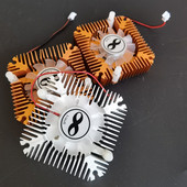 5W 10W nagy teljesítményű led hűtőborda ventilátoros alumínium hűtéssel 5W/10W Led 12V-hoz