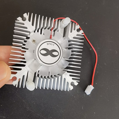 5W 10W nagy teljesítményű led hűtőborda ventilátoros alumínium hűtéssel 5W/10W Led 12V-hoz