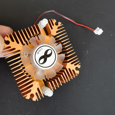 5W 10W nagy teljesítményű led hűtőborda ventilátoros alumínium hűtéssel 5W/10W Led 12V-hoz