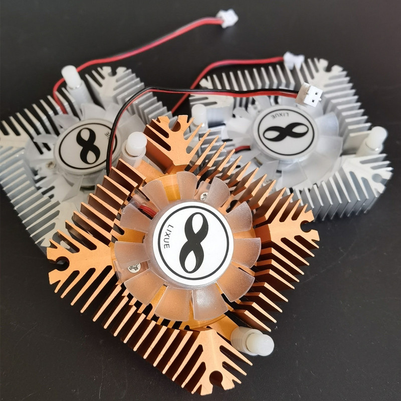 5W 10W suure võimsusega LED-jahutusradiaator alumiiniumist ventilaatoriga jahutusega 5W/10W Led 12V jaoks