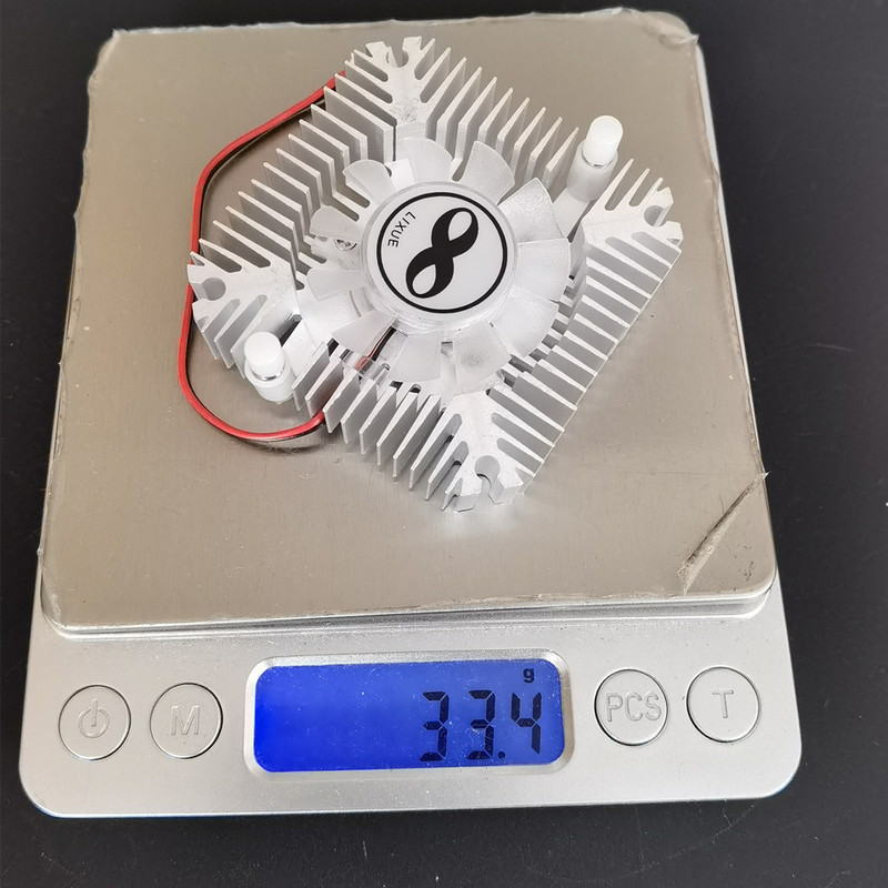 5W 10W suure võimsusega LED-jahutusradiaator alumiiniumist ventilaatoriga jahutusega 5W/10W Led 12V jaoks