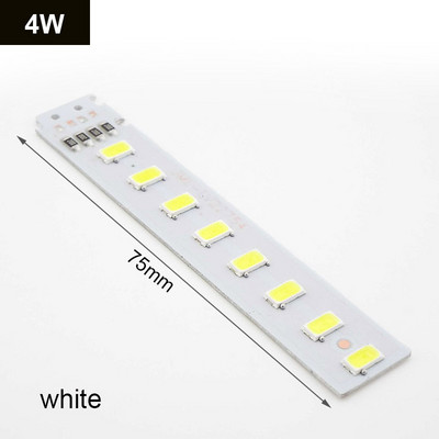 DC 5V LED 5730 SMD Chip 5W 6W 10W felületi éjszakai fénygyöngyök egyszínű fénytábla barkácslámpához fehér meleg fehér