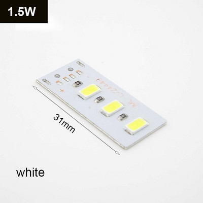 DC 5V LED 5730 SMD Chip 5W 6W 10W felületi éjszakai fénygyöngyök egyszínű fénytábla barkácslámpához fehér meleg fehér