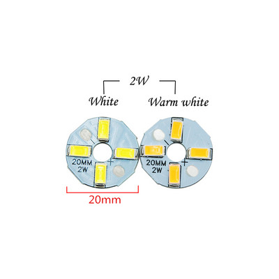 5db/tétel SMD5730 LED Chip 2W 3W 5W 240-280mA Állandó árambemenet SMD 5730 Light Bead Board Alumínium Lámpalap LED Izzóhoz