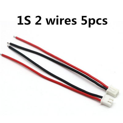 5 бр./Партида Добро качество 2s 3s 4s 5s 6s LiPo батерии Баланс зарядно Щепсел Линия/проводник/Конектор 22AWG 100 mm JST-XH Балансиращ кабел