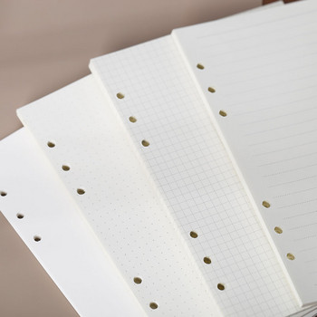 Macaroon 6holes A5 A6 PU кожа Loose Leaf Notebook Shell Прекрасна корица за планиране на бюджет 2022 г. Комплект дневник за планиране Направи си сам