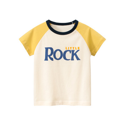 1-9T Детска тениска за бебета, момчета, момичета, летни памучни основни горнища с къс ръкав, детска тениска, детска тениска