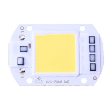 50W LED Floodlights COB Chip 220V Είσοδος Ενσωματωμένο Smart IC Driver Floodlights Beads COB Chip Light