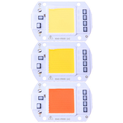 50W LED Floodlights COB Chip 220V Είσοδος Ενσωματωμένο Smart IC Driver Floodlights Beads COB Chip Light