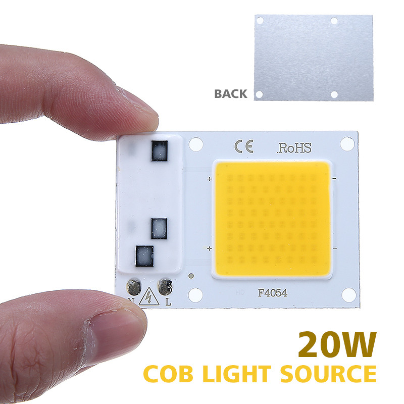 20W Mini AC 220V COB LED Chip Projector integrat IC Driver Lampă pentru trafic/Peisaj/Publicitate/Interioare/Arhitectural