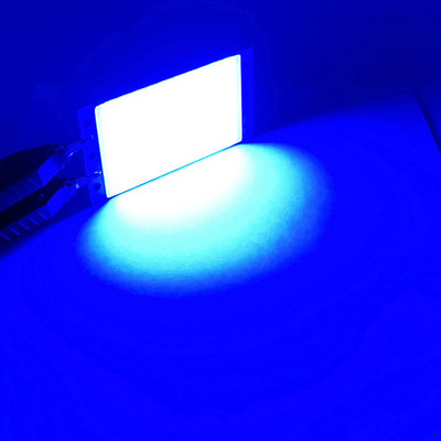 12-14V 20W COB LED-es fénytábla panelszalag barkácsautó lámpák alkatrészek tartozékok fehér piros kék zöld meleg természet fehér