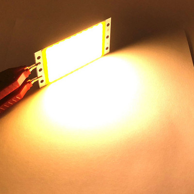 12-14V 20W COB LED-es fénytábla panelszalag barkácsautó lámpák alkatrészek tartozékok fehér piros kék zöld meleg természet fehér