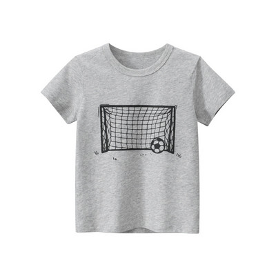 2023. gada jauns bērnu T-krekls, vasaras karikatūras tops ar apdruku zēniem, meitenēm, bērniem, drēbēm, īsām piedurknēm, mazuļiem, mazuļiem, kokvilnas trikotāžas apakškrekls