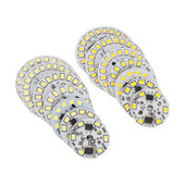DIY 15W 12W 9W 7W 5W 3W Light Chip meleg fehér LED izzólámpa AC220V bemenet Smart IC LED bab izzóhoz SMD