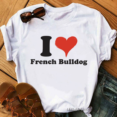 Kawaii Yorkie Mom Graphic Print póló Női Kutyaszerető Virágos póló Női Harajuku póló Nyári felsők Divatos póló női