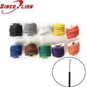 UL1571 32AWG 10 метра/партида свръхфина 7/0.12TS 32AWG тънка PVC изолирана жица Електрически кабел LED Суперфина тел за безопасност