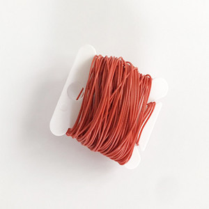 UL1571 32AWG 10 метра/партида свръхфина 7/0.12TS 32AWG тънка PVC изолирана жица Електрически кабел LED Суперфина тел за безопасност