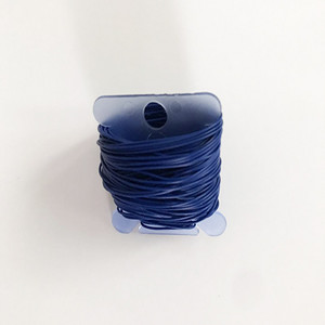 UL1571 32AWG 10 метра/партида свръхфина 7/0.12TS 32AWG тънка PVC изолирана жица Електрически кабел LED Суперфина тел за безопасност