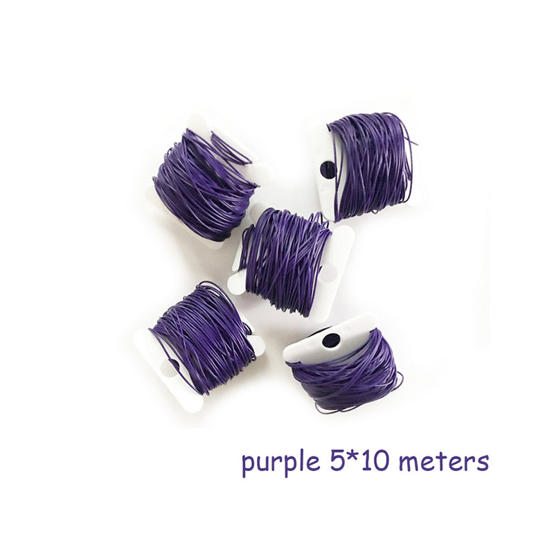 UL1571 32AWG 10 metrų / sklypas itin smulkus 7/0,12TS 32AWG plonas PVC izoliuotas laidas elektros kabelis LED itin smulkaus laido saugos linija