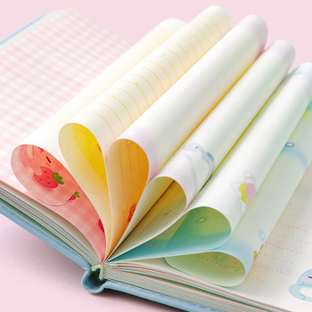Χαριτωμένο μίνι κινουμένων σχεδίων Animal Decompression Daily Notebook Creative Colorful Paper Diary Journal Planner Agenda Stationery