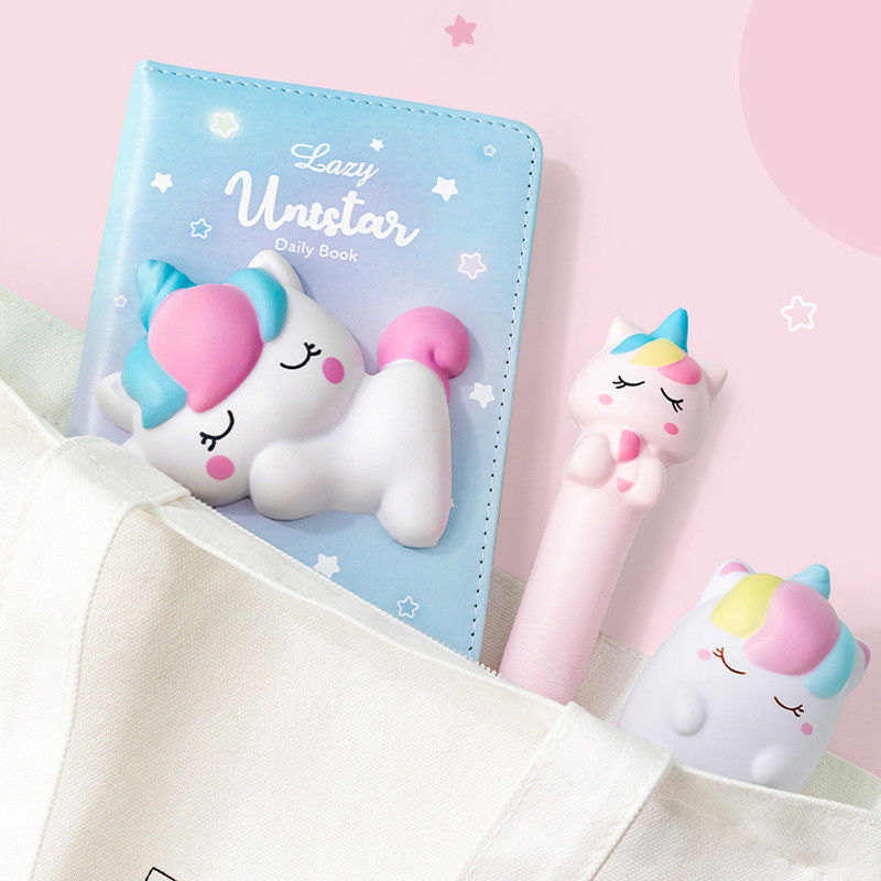 Drăguț Mini Caiet de Descompresie Animale Desene Animate Caiet zilnic Creativ Colorat Hârtie Jurnal Jurnal Planificator Agenda Papetarie