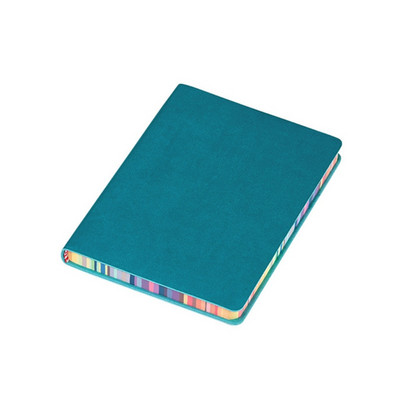 A6 puha fedeles PU notebook jegyzettömb szalag oldalcímke 100 lap Szemápoló papírok Irodai iskolai írószerek W3JD