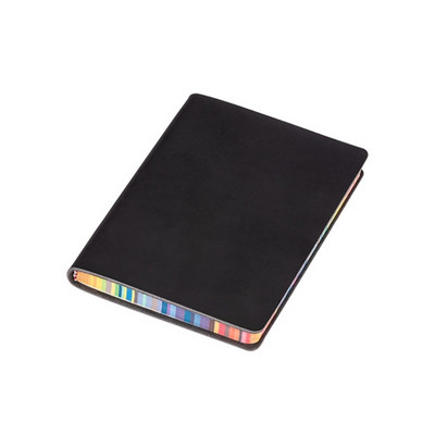 A6 puha fedeles PU notebook jegyzettömb szalag oldalcímke 100 lap Szemápoló papírok Irodai iskolai írószerek W3JD
