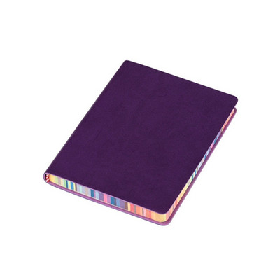 A6 puha fedeles PU notebook jegyzettömb szalag oldalcímke 100 lap Szemápoló papírok Irodai iskolai írószerek W3JD