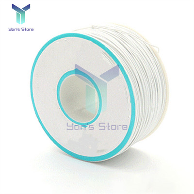 250M 30AWG кабел с тел 8 цвята PCB запояване Fly Iine 0,55 mm макетна платка Jumper Цветна изолационна обвивка Кабел калайдисана чиста мед
