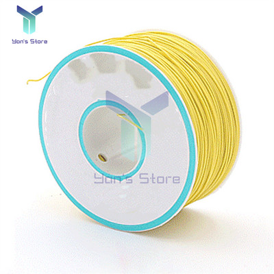 250M 30AWG кабел с тел 8 цвята PCB запояване Fly Iine 0,55 mm макетна платка Jumper Цветна изолационна обвивка Кабел калайдисана чиста мед