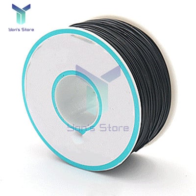 250M 30AWG кабел с тел 8 цвята PCB запояване Fly Iine 0,55 mm макетна платка Jumper Цветна изолационна обвивка Кабел калайдисана чиста мед