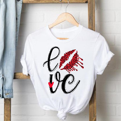 Leopard Coffee Love 90-es évek felső rövid ujjú alkalmi póló Női ruhák Divatos póló Nyári női pólók Grafikus pólók