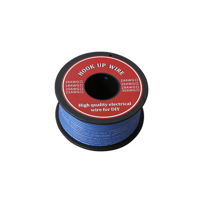 20 м / парчета електрически проводник UL1007 18AWG PVC изолатор, калайдисан меден многожилен електронен проводник, 300 V, свързващ електрически проводник