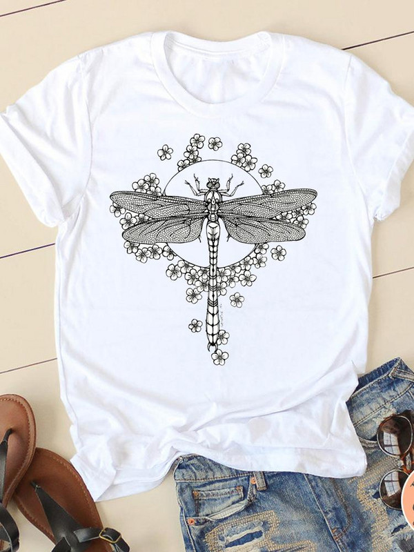 Tricou grafic Tricouri cu mânecă scurtă pentru doamnă Îmbrăcăminte ocazională Flamingo Beach Tendința anilor 90 Vară Femei Moda Femei Tricou Haine