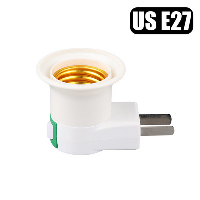 E27 foglalatú lámpa izzótartó lámpa foglalat kapcsolóval EU US UK dugós lámpatartó Energiatakarékos LED asztali lámpa Led alap lámpa aljzat