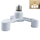 E27-E27 LED izzólámpa tartó 2 in 1/3 in 1/4 in 1/5 in 1 E27 alap foglalat osztó LED lámpa foglalat villanykörte adapter tartó