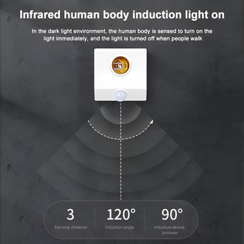 ΝΕΑ 110V-240V Έξυπνος αισθητήρας κίνησης υπέρυθρης επαγωγής PIR E27 LED βάση βάσης με διακόπτη ελέγχου φωτός Προσαρμογέας υποδοχής λαμπτήρα