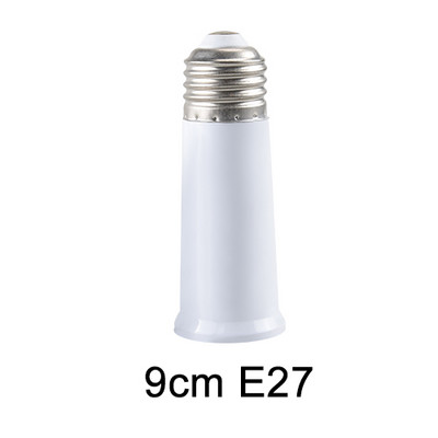 E27-től E27-ig meghosszabbítható lámpatalp lámpatartó konverter LED-es lámpatalp E27 foglalat hosszabbító adapter csavar 6/9/15/20/30/35/60cm