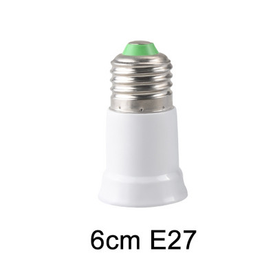 E27-től E27-ig meghosszabbítható lámpatalp lámpatartó konverter LED-es lámpatalp E27 foglalat hosszabbító adapter csavar 6/9/15/20/30/35/60cm