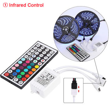 Έξυπνο χειριστήριο Tuya για Led RGB Strip Light Tape Dimmer DC12V IR Remote Bluetooth APP Έλεγχος Wifi Εργασία με Alexa Google Home