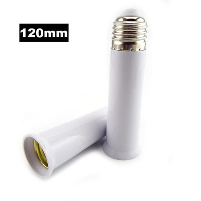 65 mm-es 95 mm-es 120 mm-es E27–E27 hosszabbító lámpatartó talp izzó, hosszabbító foglalat adapter LED fényadapter átalakító