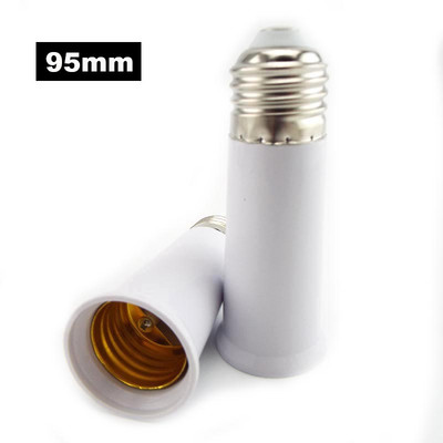 65 mm-es 95 mm-es 120 mm-es E27–E27 hosszabbító lámpatartó talp izzó, hosszabbító foglalat adapter LED fényadapter átalakító