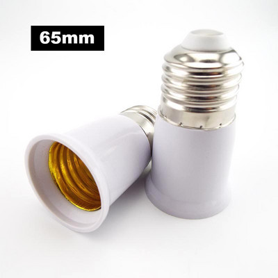 65 mm-es 95 mm-es 120 mm-es E27–E27 hosszabbító lámpatartó talp izzó, hosszabbító foglalat adapter LED fényadapter átalakító