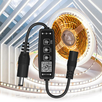 11Keys RF безжичен дистанционен контролер DC5-24V Едноцветна LED лента за осветление Bluetooth APP Бутон за управление за 3528 5050 лента светлини