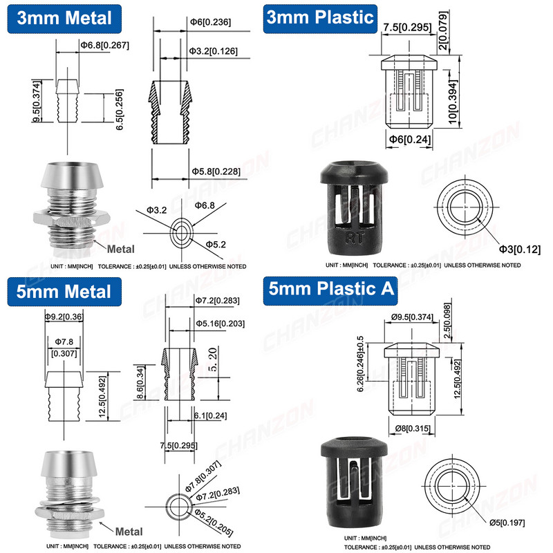 3 mm-es 5 mm-es 8 mm-es 10 mm-es LED-es tartó aljzat kapocselőlap Fénykibocsátó dióda lámpa aljzat fedél fém króm műanyag kijelző csésze tok
