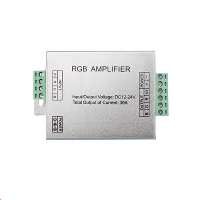 DC5V12V/24V egyszínű/RGB/RGBW/RGBWW RGB+CCT LED erősítő vezérlő 12A/24A/30A/50A 1CH/3CH/4CH/5CH Strip Power Repeater