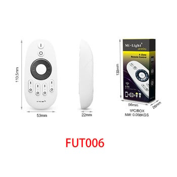 Miboxer Remote 2.4G RF Button/Touch Wireless Remote Controller Control RGB CCT All Milight 2.4G Led Bulb FUT096/FUT006 Holder