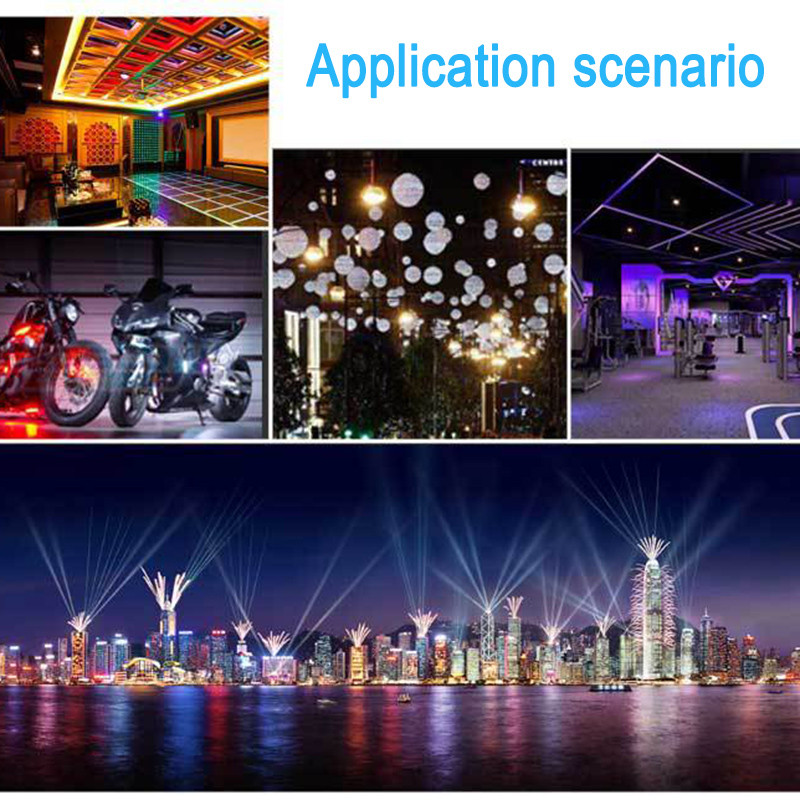 Intelligens Bluetooth LED fénycsík RGB fényszalag vezérlő Vezeték nélküli APP távirányító Zene időzítés Nappali Hálószoba Party