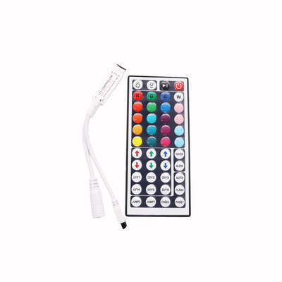 Led vezérlő Mini 17 gombos RF vezérlő / Mini 24 gombos RGB IR vezérlő / 44 gombos IR távirányító Led vezérlő 3528 5050 RGB Ledhez