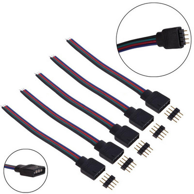 RGB LED szalagfény távirányító 24 gombos IR távirányító fényerőszabályzó DC 12V 2A LED táp 12V 5050 3528 RGB LED kötéllámpákhoz